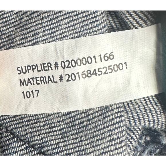 Lauren Ralph Lauren Skinny Crop Jeans 10P Womens Blue Embroidered Denim Floral - Picture 8 of 10